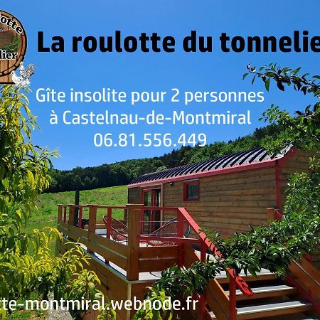 Villa La Roulotte Du Tonnelier Castelnau-de-Montmiral Exterior foto